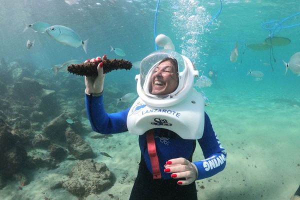 SeaTREK Ocean Floor Walk Lanzarote